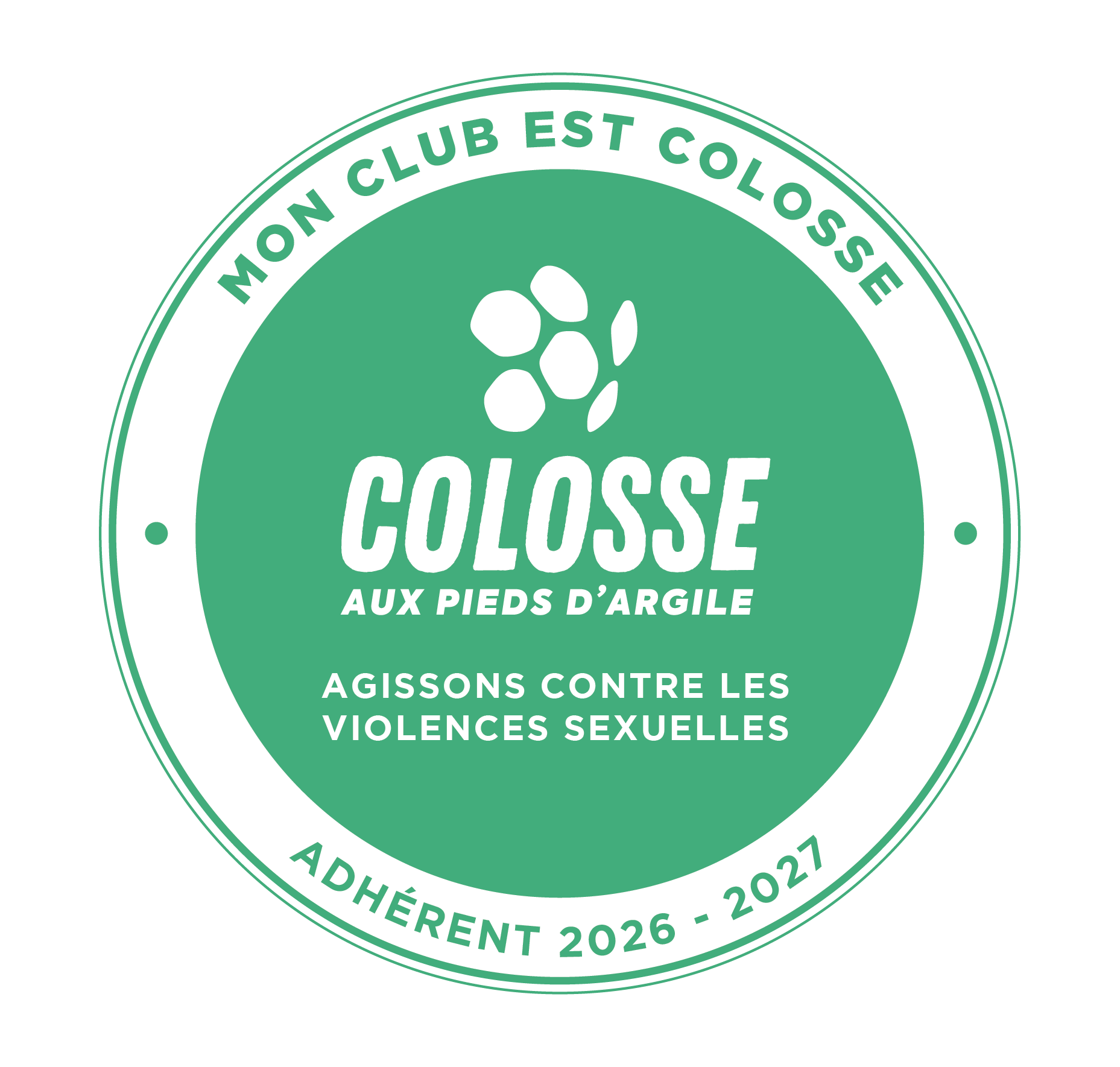 Adhérent Colosse aux pieds d'argile
