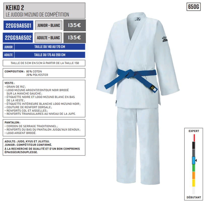 Judogi KEIKO 2